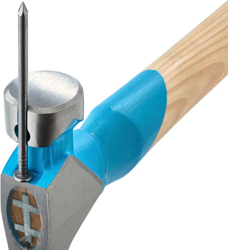 Ox Pro 16-Ounce Smooth Face Framing Hammer | Straight Hickory Handle - Image 5